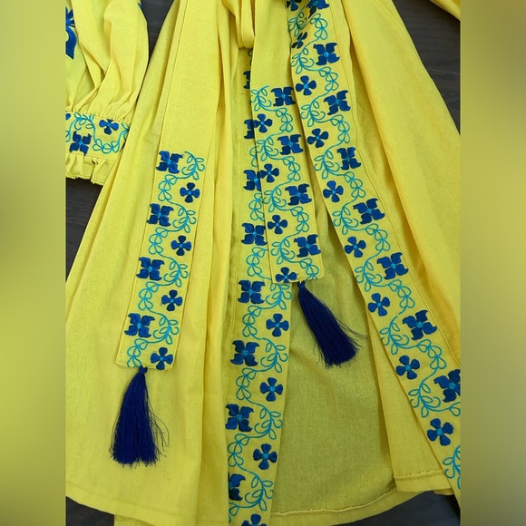 Ukrainian embroidered Vyshyvanka dress NWOT - Picture 4 of 8